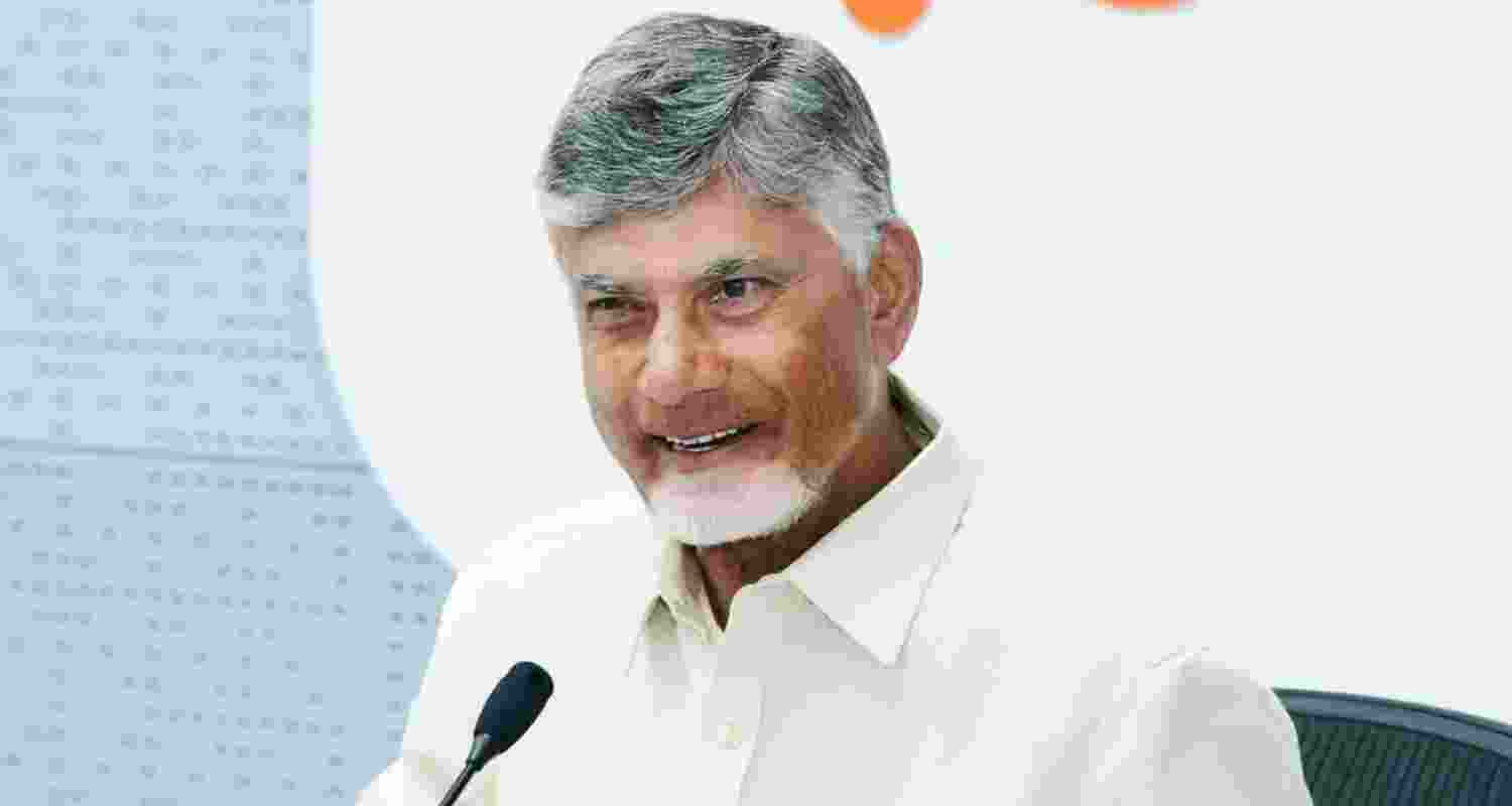 Andhra Pradesh Chief Minister N Chandrababu Naidu. 
