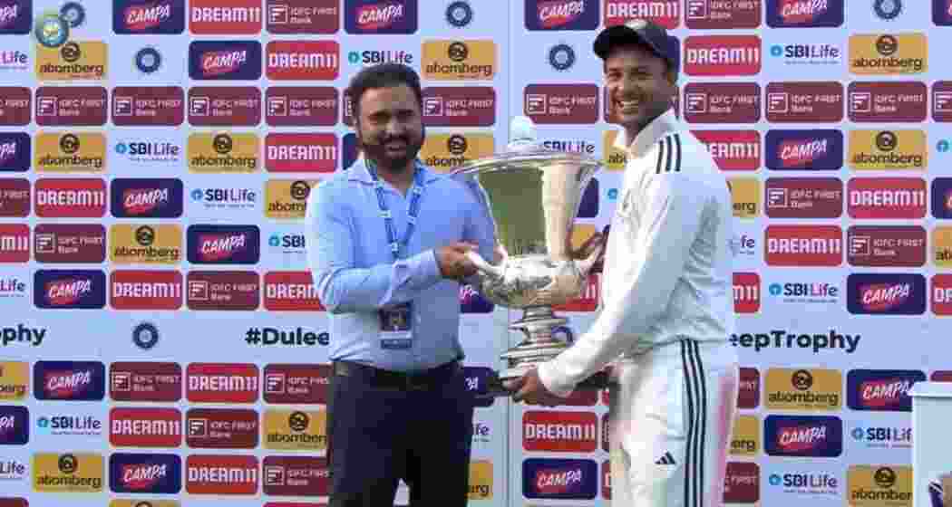 Mayank Agarwal led India A wins the Duleep trophy defeating India C by 132 runs. 