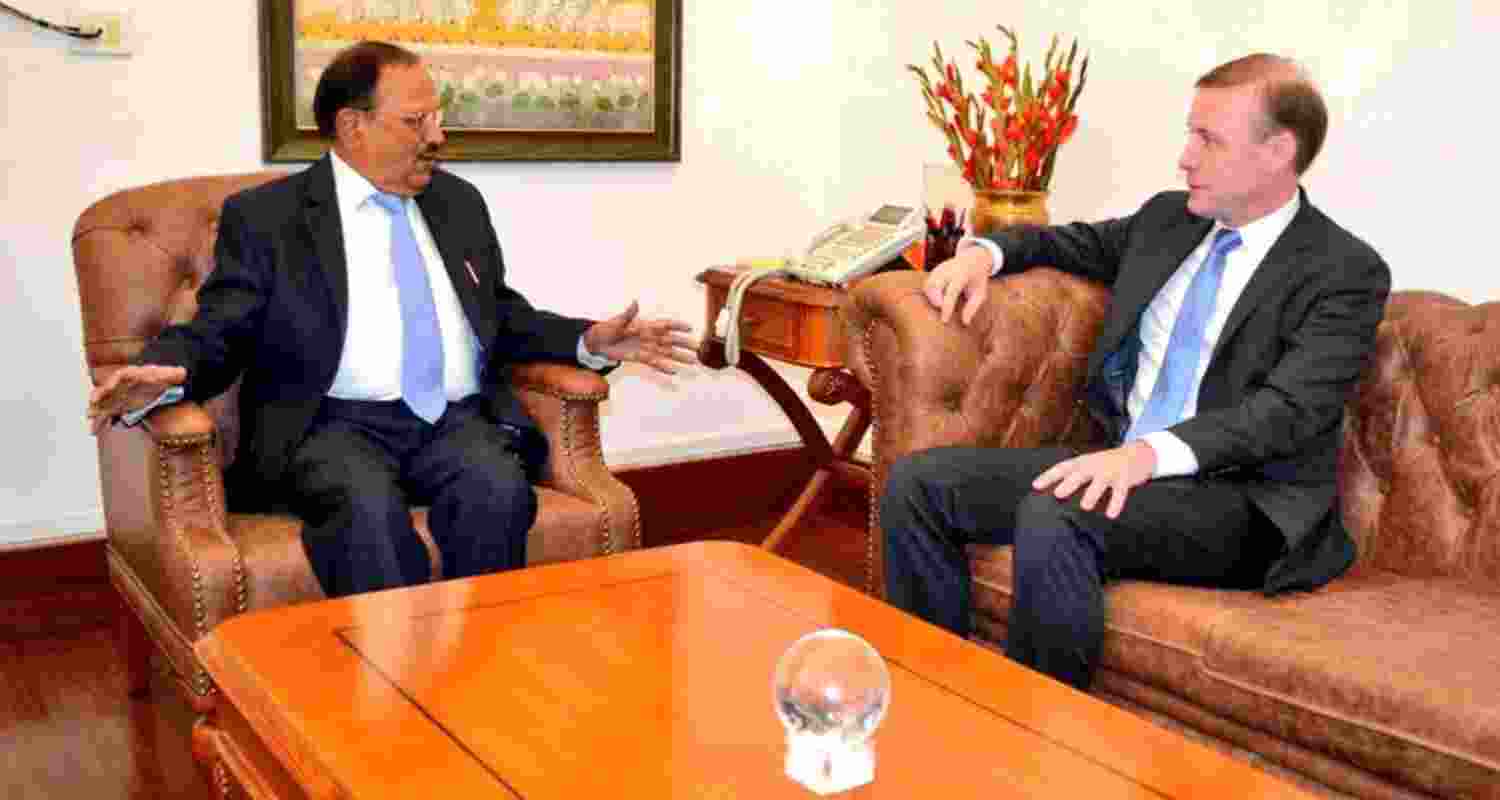 US NSA Jake Sullivan and Indian NSA Ajit Doval Reinforce Strategic Technology Partnership.