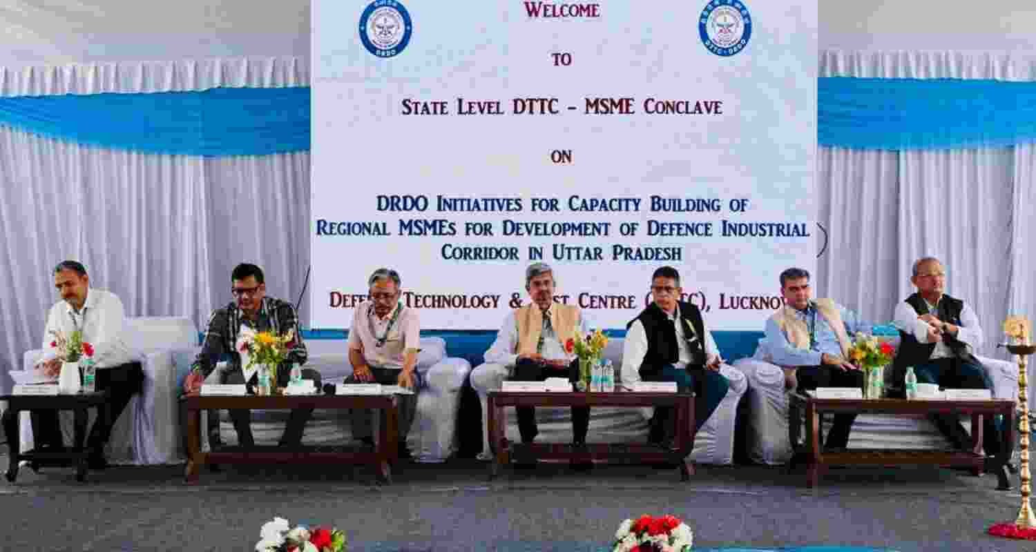 DRDO pushes MSMEs for growth of UP Defence Industrial Corridor.