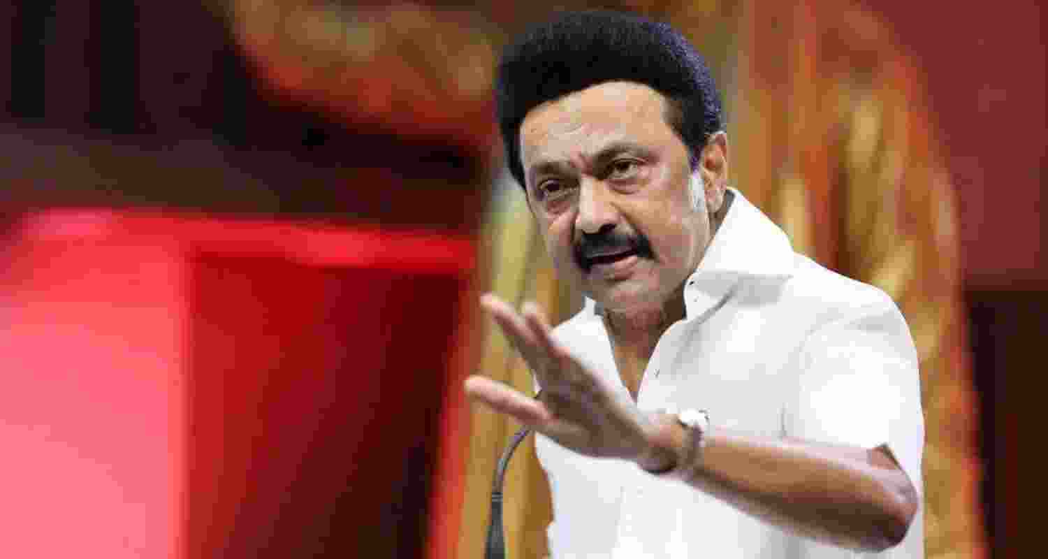 DMK president MK Stalin. DMK president MK Stalin.