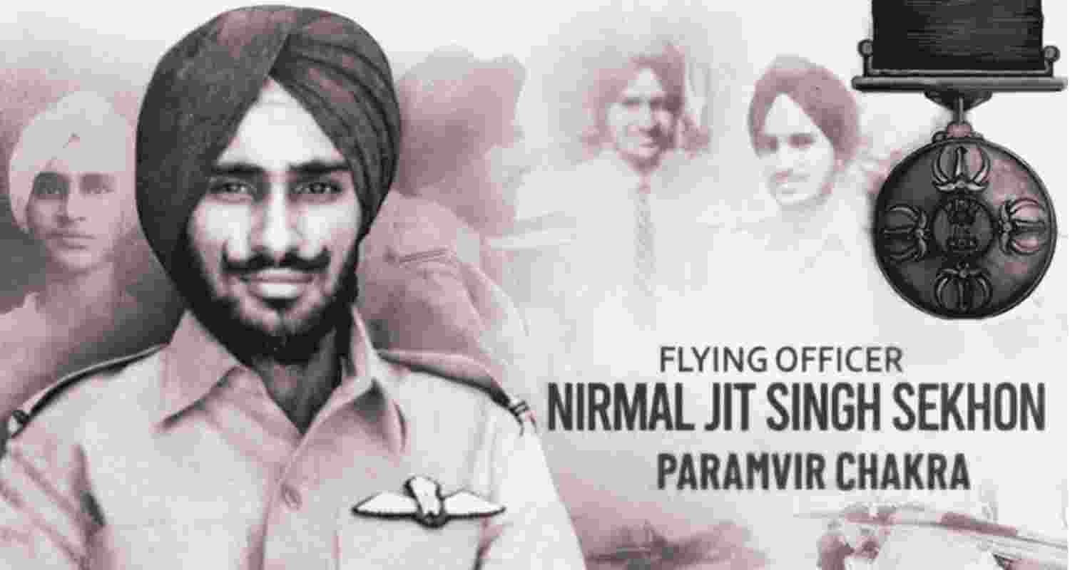 Flying Officer Nirmal Jit Singh Sekhon.