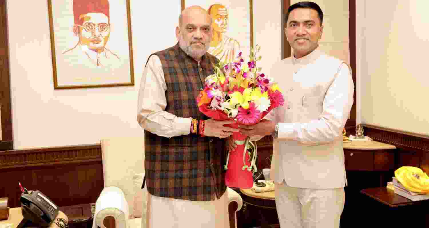 Goa Chief Minister Pramod Sawant Focuses on Development During Delhi Visit.