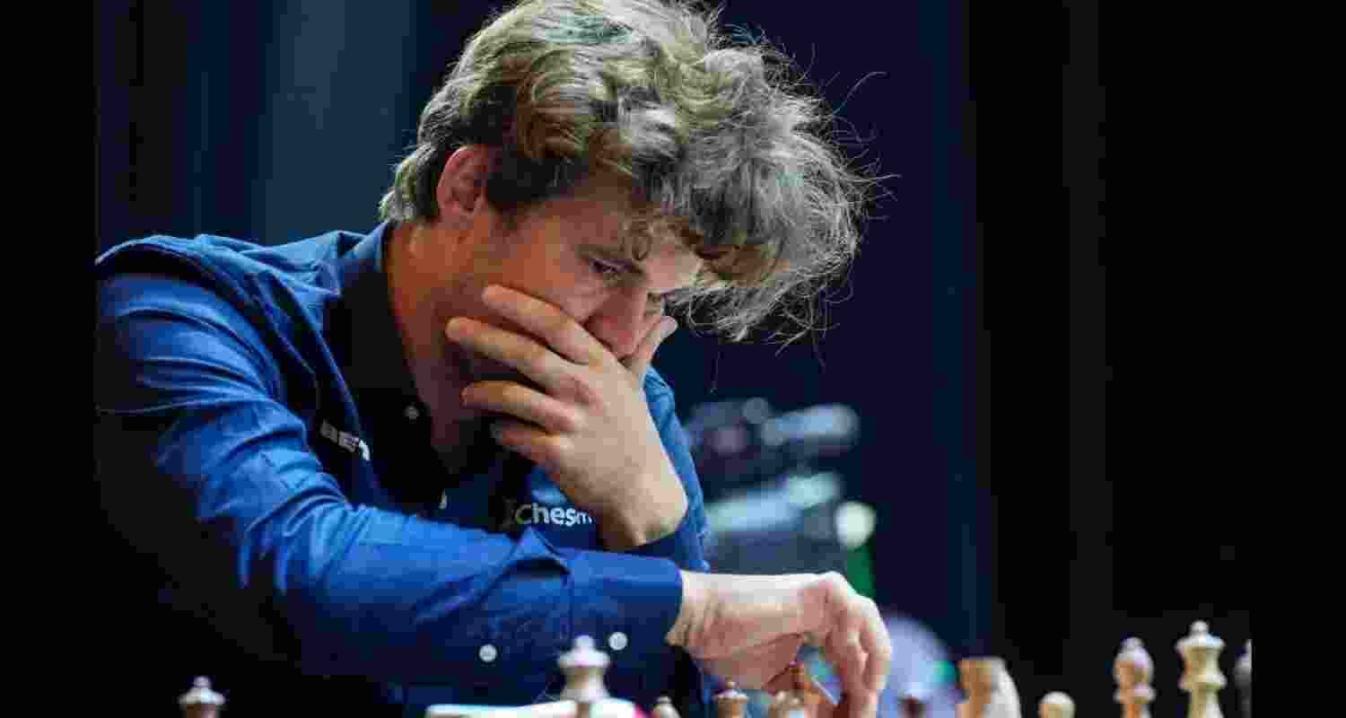 “The World” won on move 32 after checking Carlsen’s king three times in the corner of the board where it could not escape.