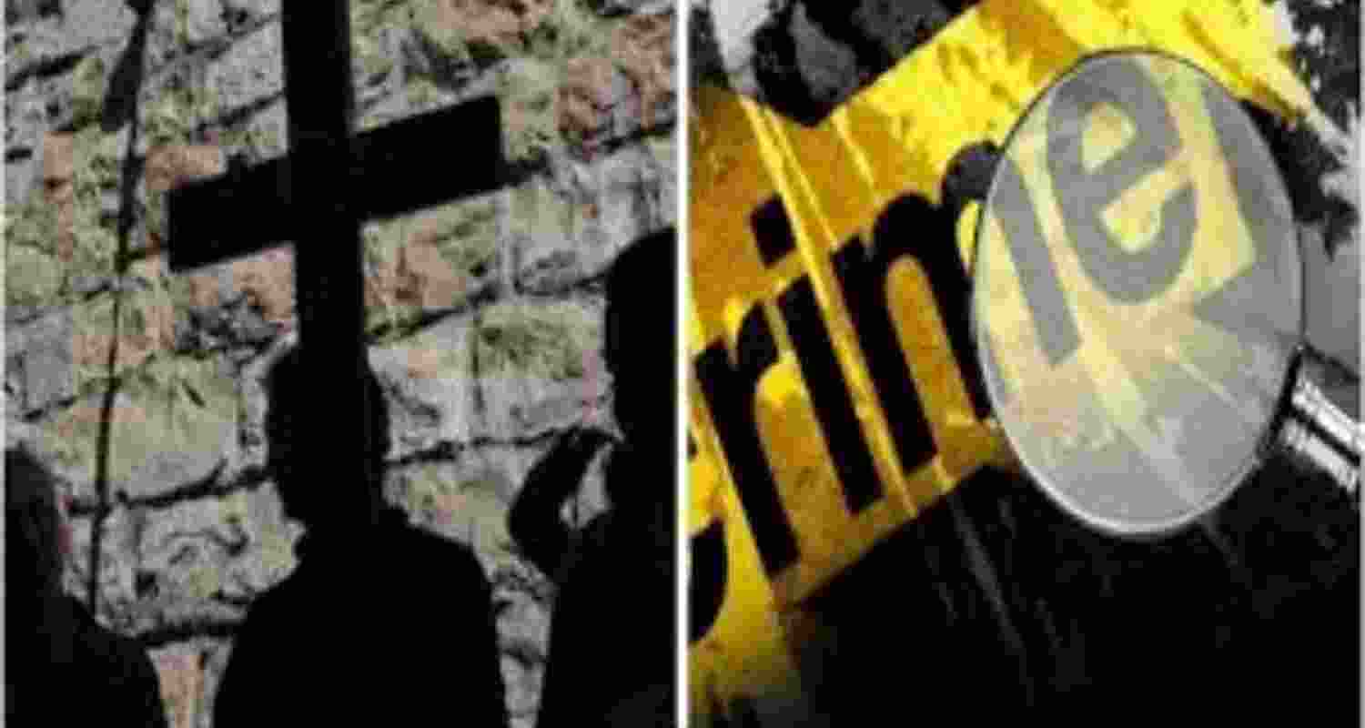 Two held in Sitapur for alleged illegal religious conversion.