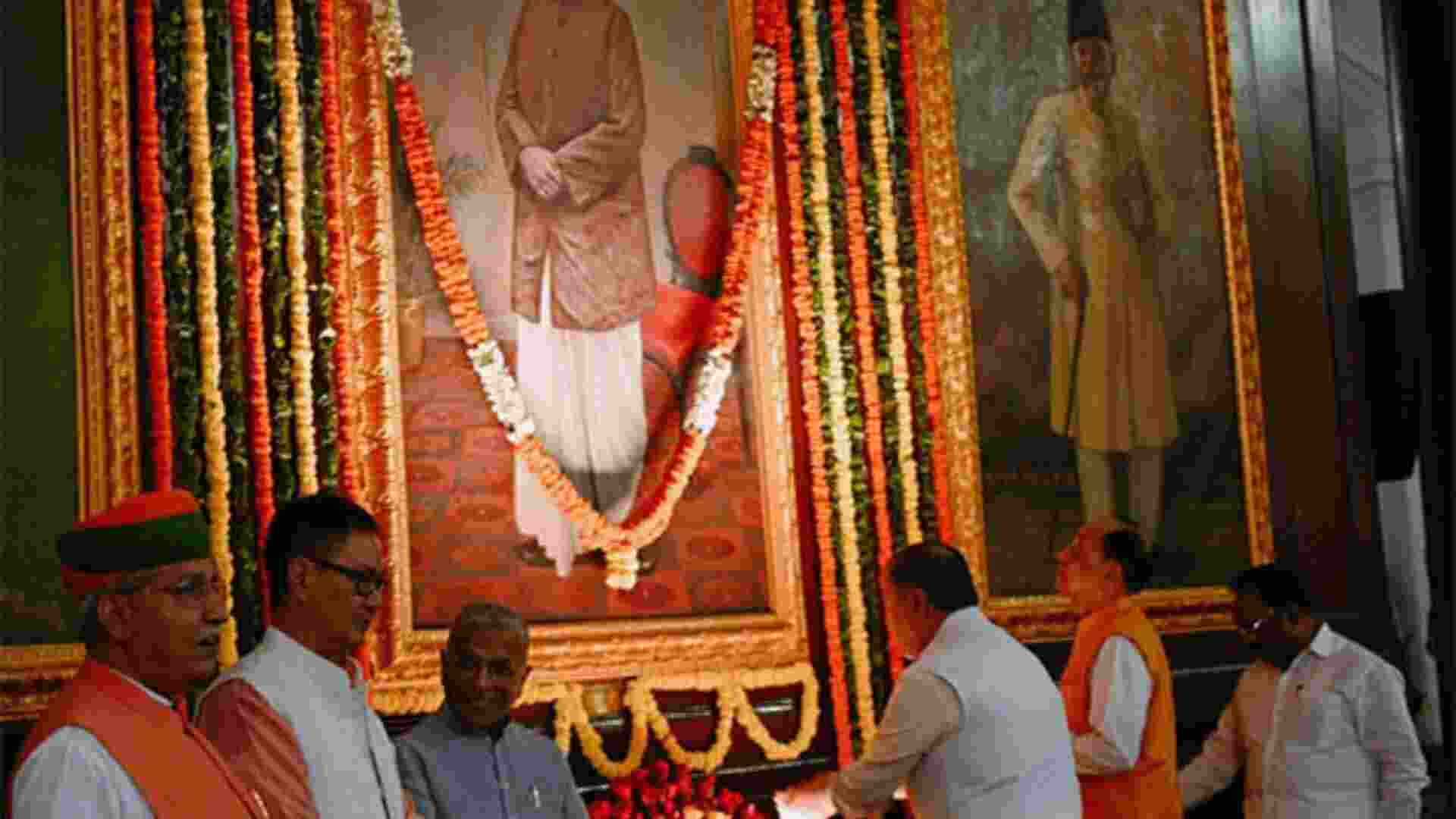 LS Speaker, ministers pay tributes to Dr Shyama Prasad Mookerji