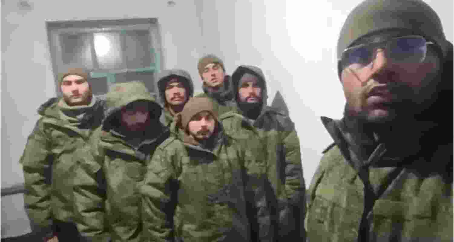 Indian Tourists who are trapped in Russia Ukraine conflict. 