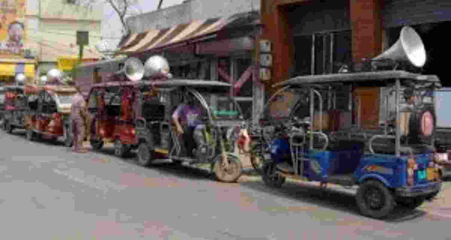 E-rickshaws were commissioned by the Election Commission of India (ECI) to help the differently-abled in Ludhiana West bypoll