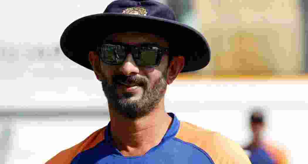 Vikram Rathour as batting coach for Rajasthan Royals. Image taken from X.