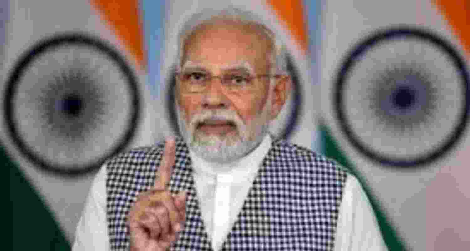 File photo of PM Modi.