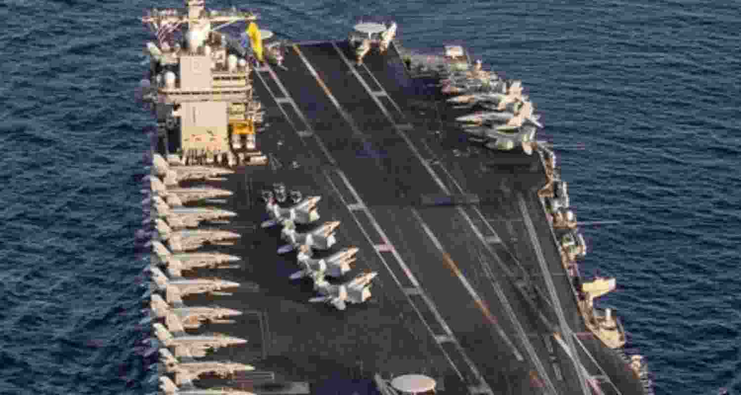 US deploys F-22, F-35 jets and USS Gerald R. Ford toward Middle East as Iran tensions rise after Geneva nuclear talks.