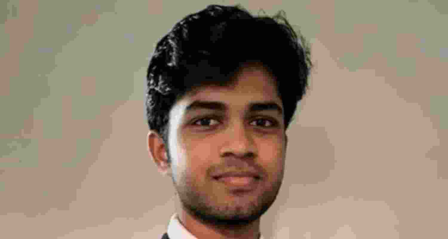 Saketh Sreenivasaiah, a 22-year-old Indian student of the University of California, Berkeley.