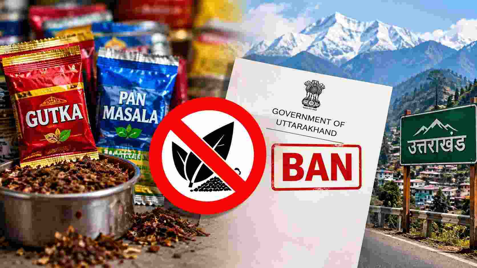 Uttarakhand Gutka Pan Masala Ban