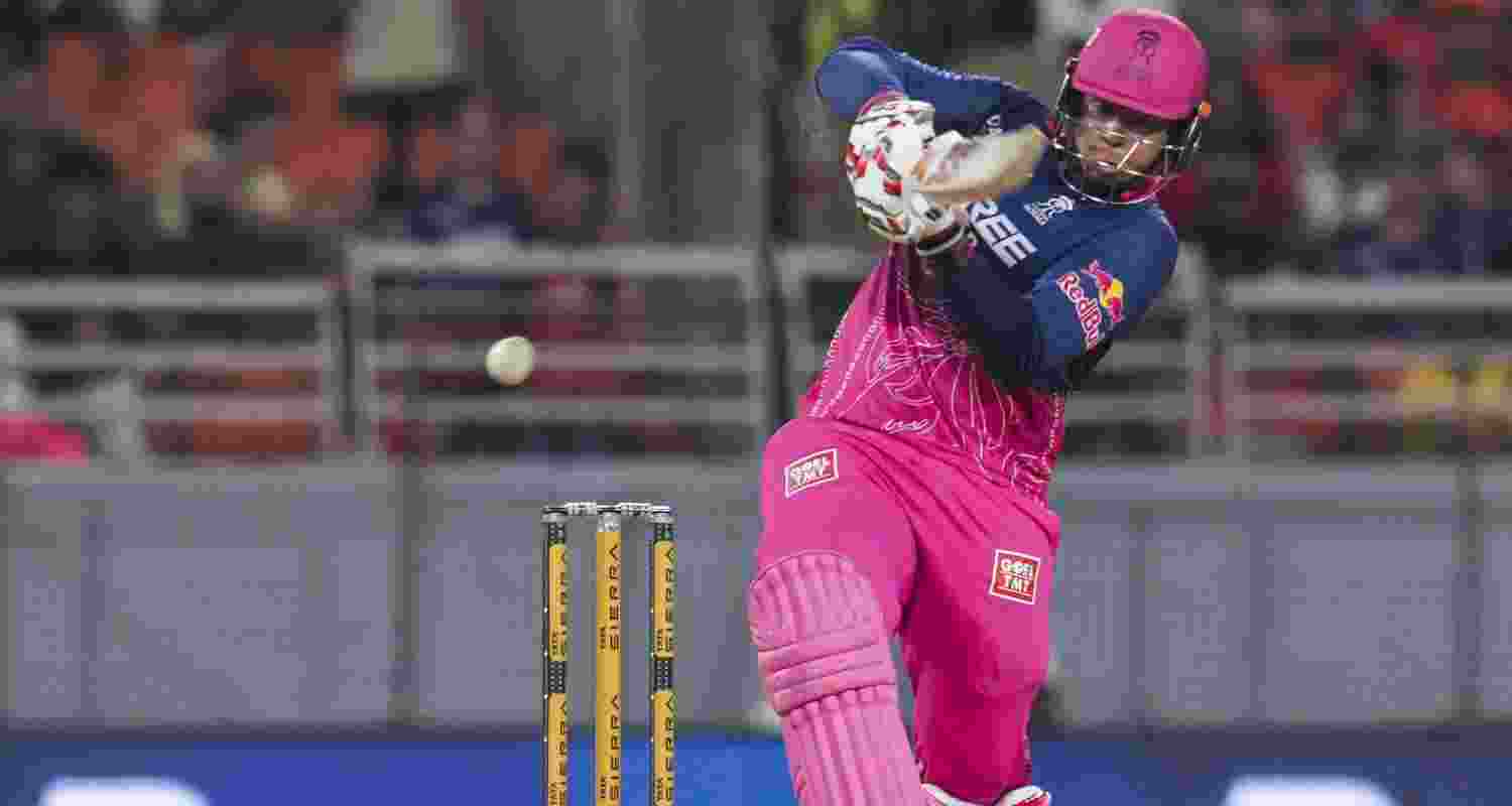 Vaibhav Sooryavanshi smashes 97 off 29 balls, breaks Chris Gayle's IPL sixes record and sets multiple playoff milestones.