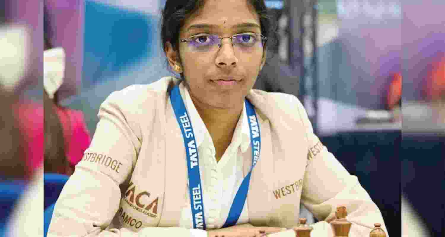  Indian Grandmaster R Vaishali.