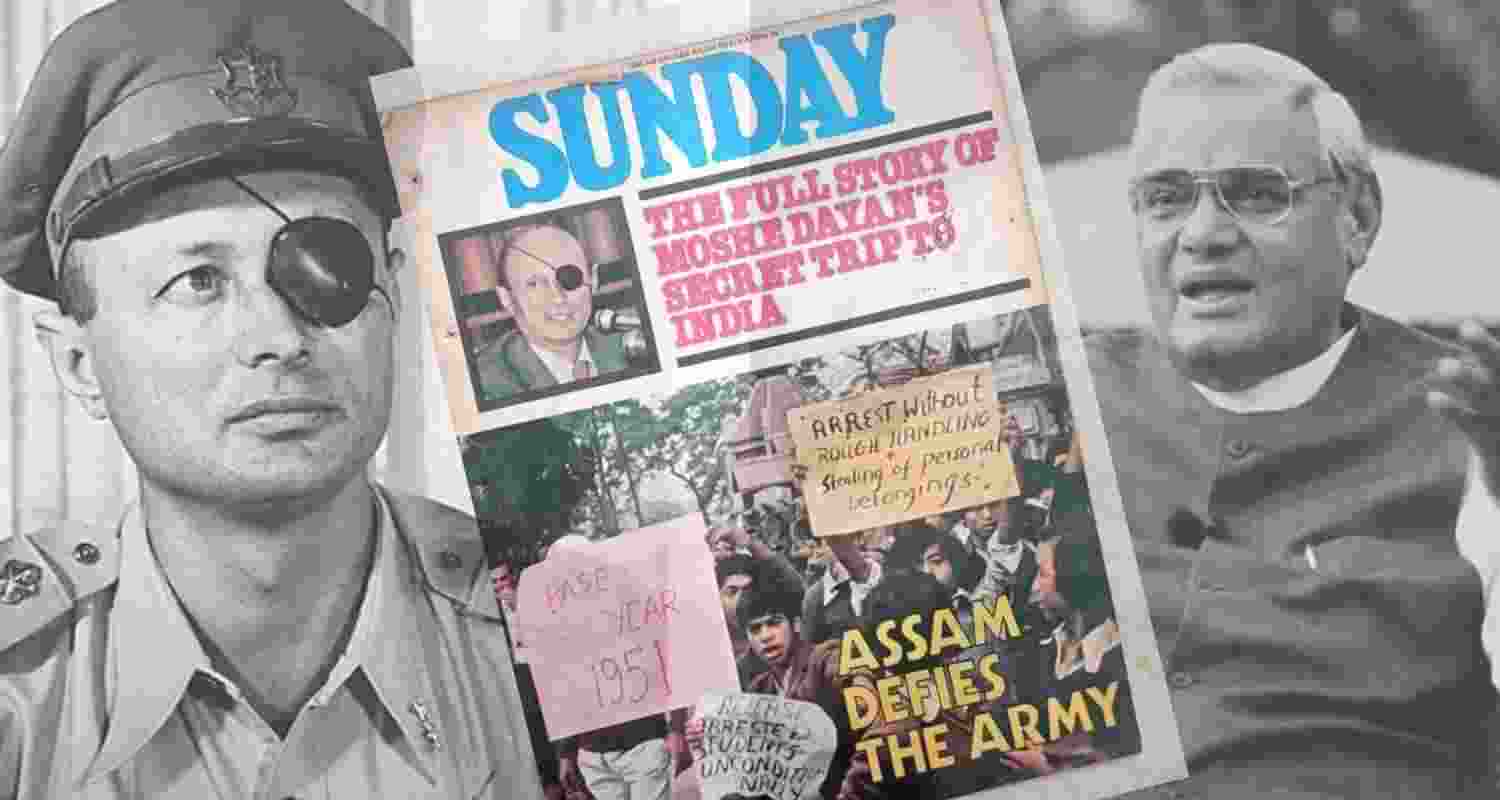 To the time when Israeli FM paid secret visit to Desai, Vajpayee