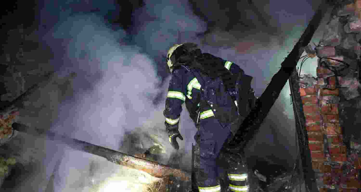 Rescue workers pulled the mother alive from the rubble.