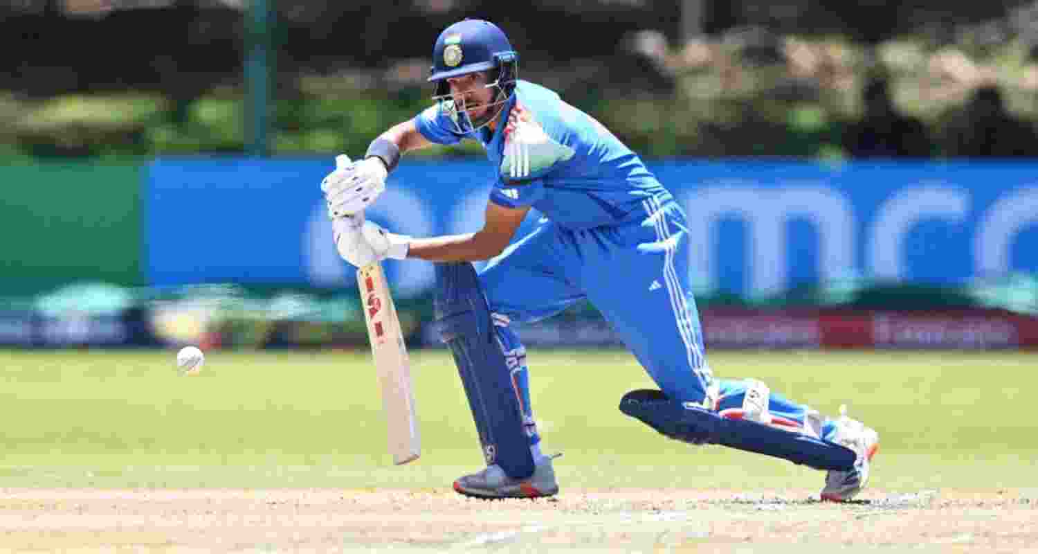  Vihaan Malhotra's 109 off 107 balls was studded with seven fours.