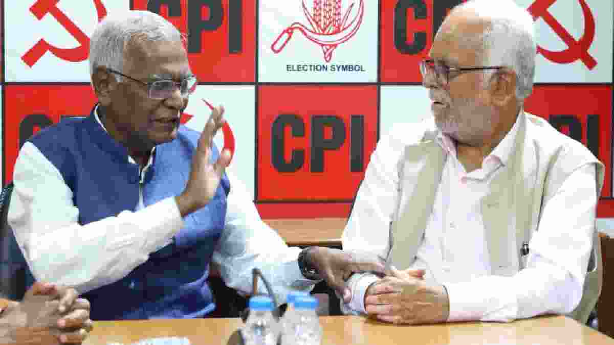 Opposition VP pick Sudershan Reddy meets Left leaders in Delhi