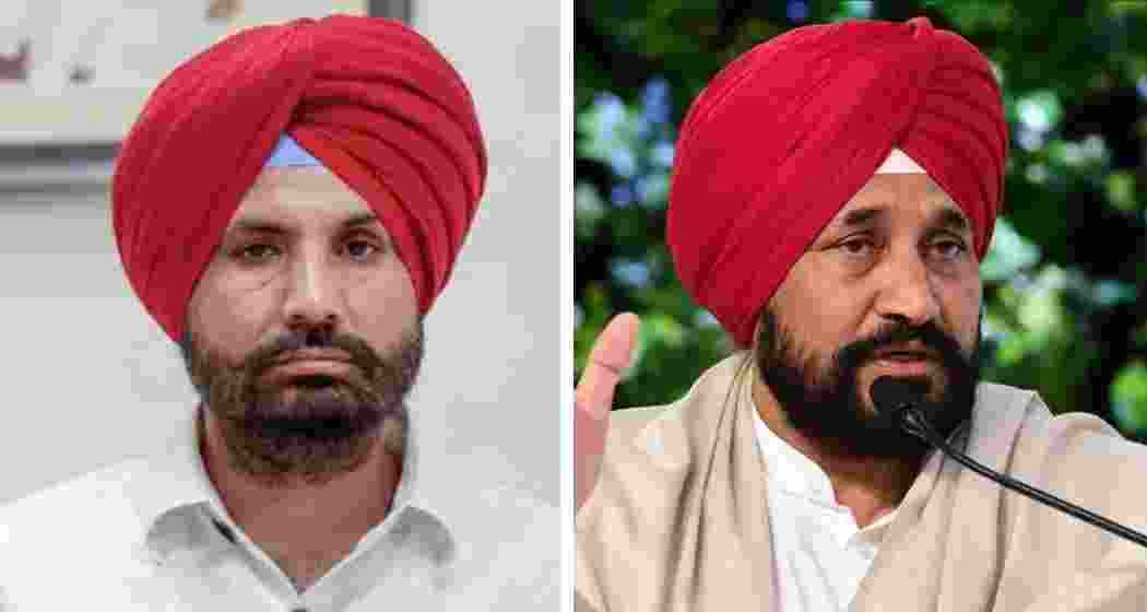 Amarinder Singh Raja Warring (L),Charanjit Singh Channi (R). Amarinder Singh Raja Warring (L),Charanjit Singh Channi (R).