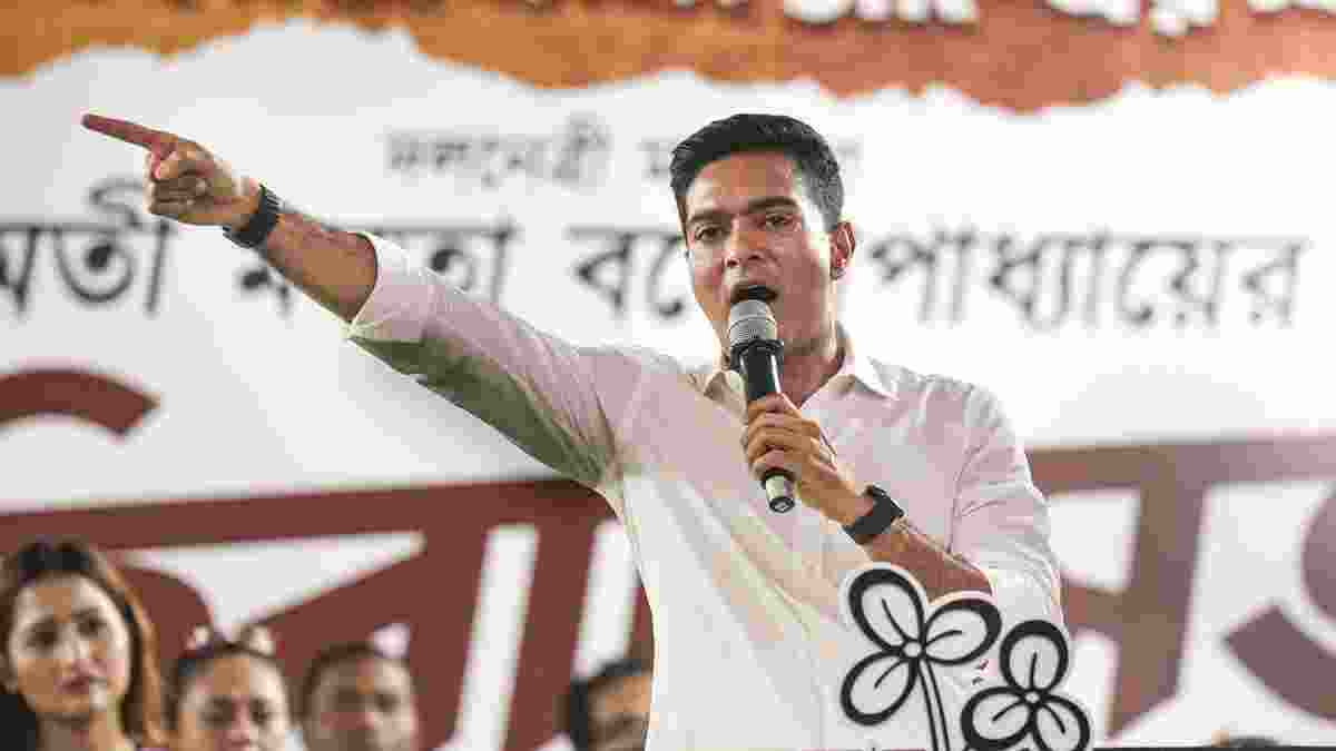 Abhishek Banerjee, senior leader of the Trinamool Congress.