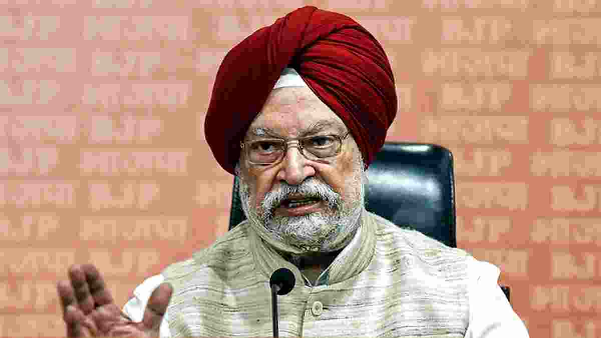 Union Petroleum and Natural Gas Minister Hardeep Singh Puri.
