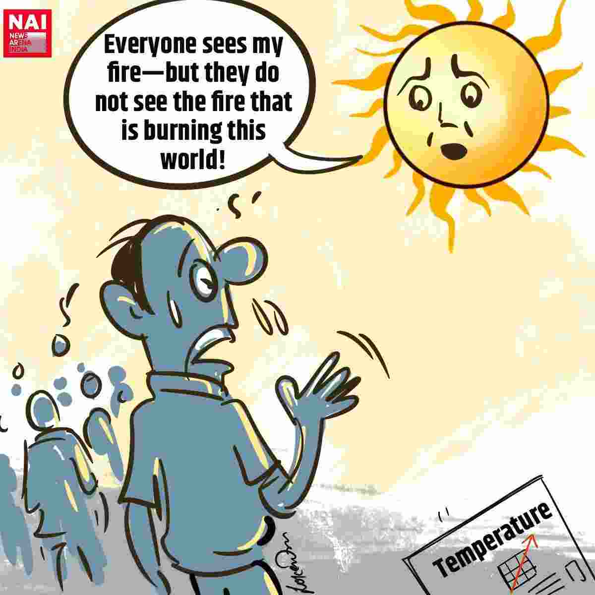 "Visible Heat, Hidden Crisis!"