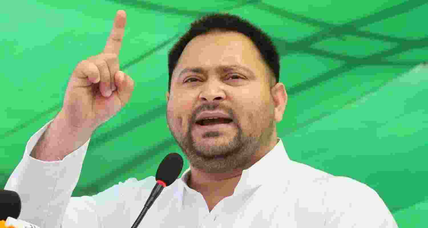 Rashtriya Janata Dal leader Tejashwi Yadav. File photo.