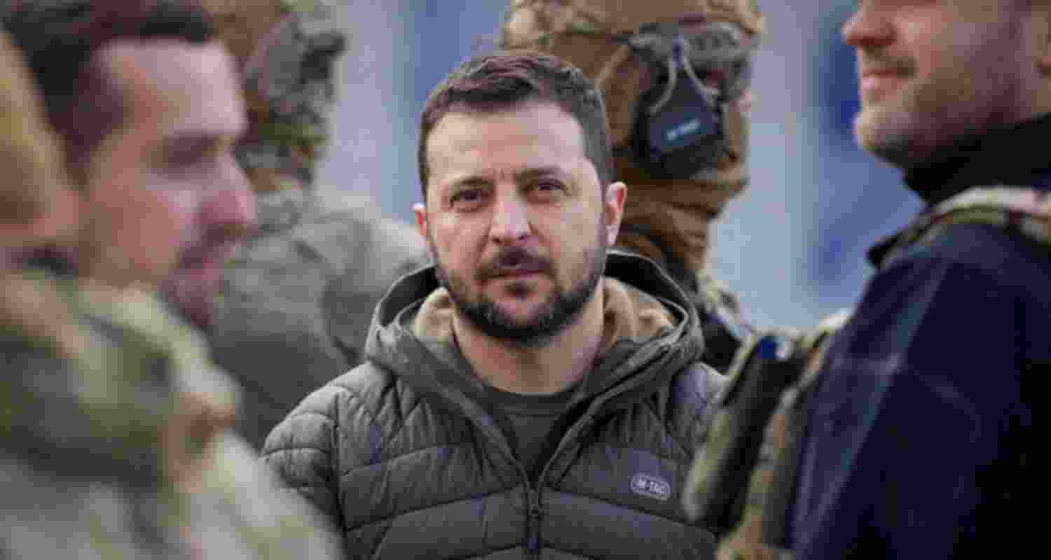 Ukrainian President Volodymyr Zelenskyy.