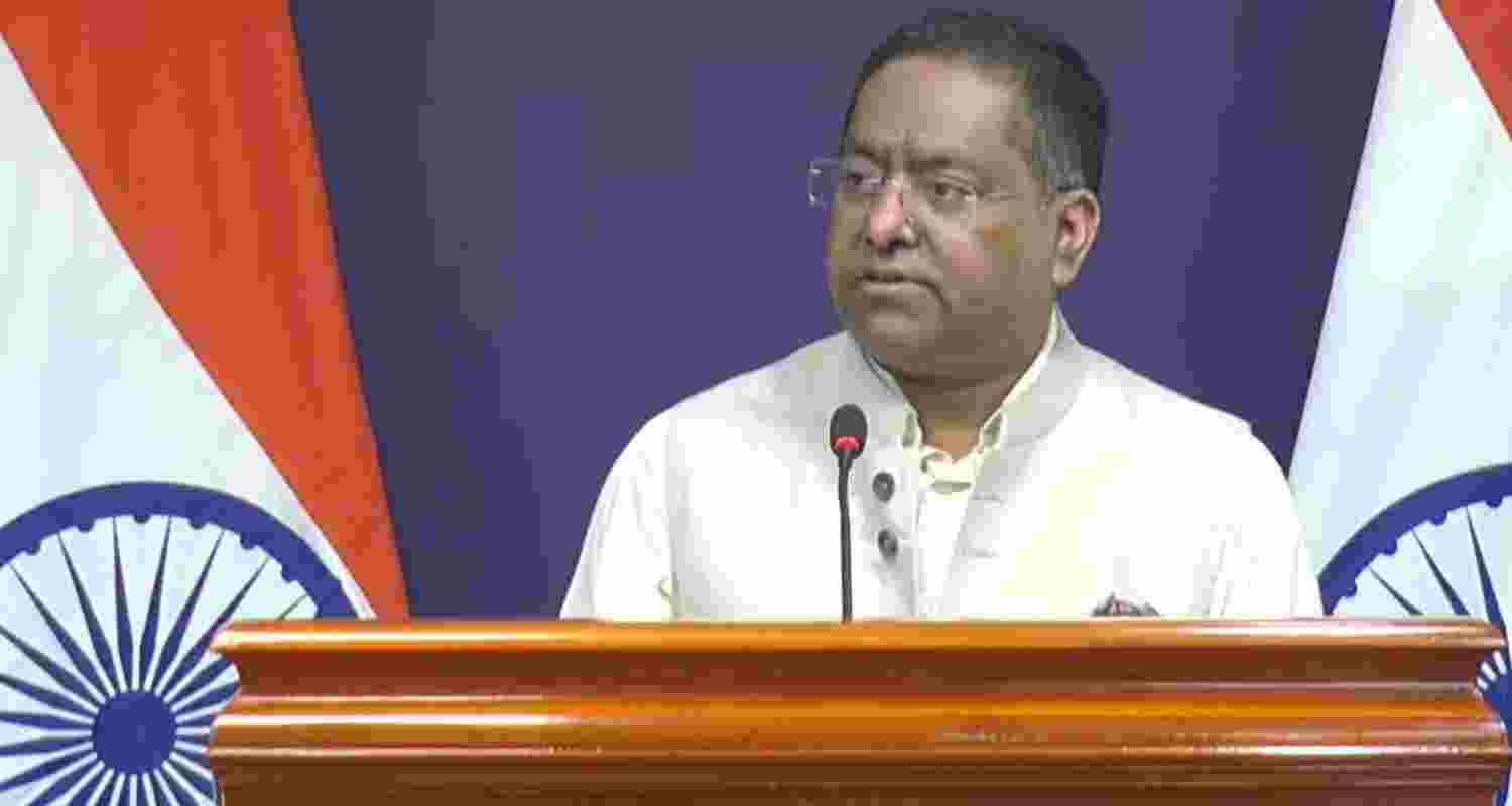 Ministry of External Affairs spokesperson Randhir Jaiswal.