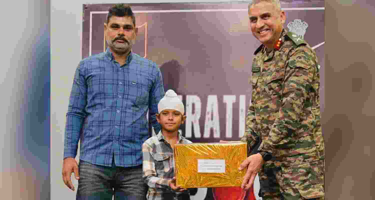 10-year-old Shravan Singh from Mamdot village in Ferozepur district has been recognised by the Indian Army as the ‘Youngest Civil Warrior’ during Operation Sindoor. 10-year-old Shravan Singh from Mamdot village in Ferozepur district has been recognised by the Indian Army as the ‘Youngest Civil Warrior’ during Operation Sindoor.