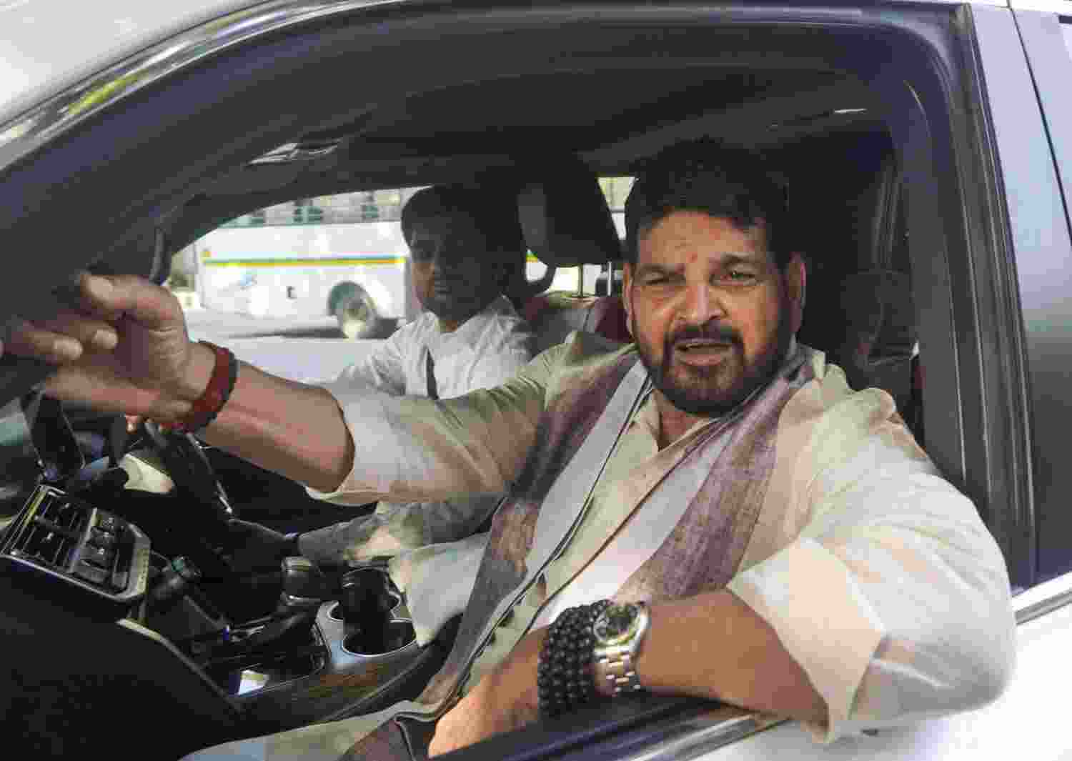 Cong has no status in UP, relies on Samajwadi Party: Brij Bhushan Cong has no status in UP, relies on Samajwadi Party: Brij Bhushan