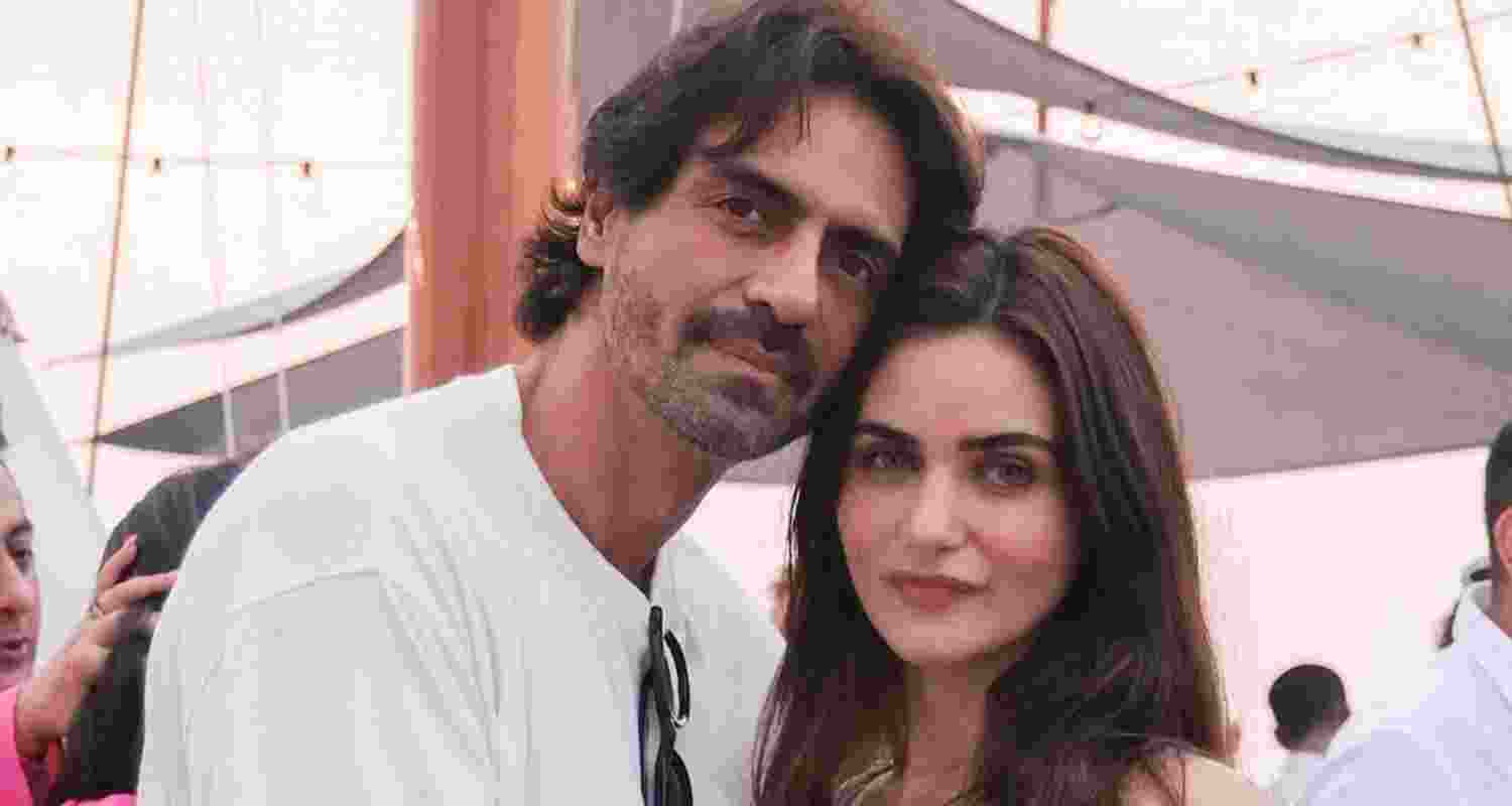 Arjun Rampal is engaged to Gabriella Demetriades Arjun Rampal is engaged to Gabriella Demetriades