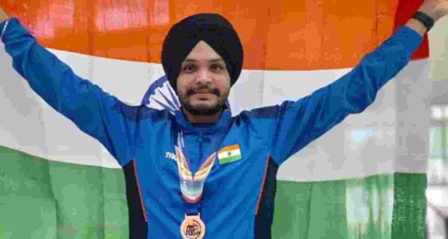 Paris Olympics quota holder Sarabjot Singh.  Paris Olympics quota holder Sarabjot Singh.