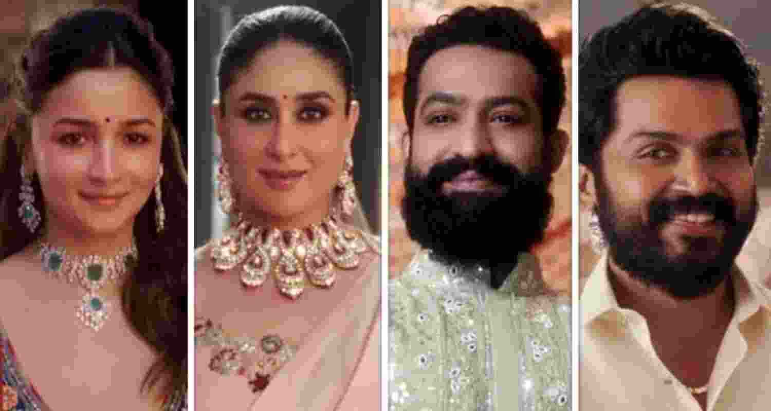 Kareena Kapoor, Alia Bhatt, Jr NTR come together for new ad Kareena Kapoor, Alia Bhatt, Jr NTR come together for new ad
