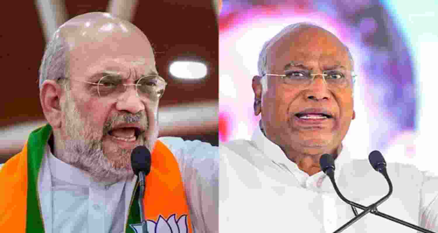 On Cong chief M Kharge's RSS ban demand, Amit Shah's counter On Cong chief M Kharge's RSS ban demand, Amit Shah's counter