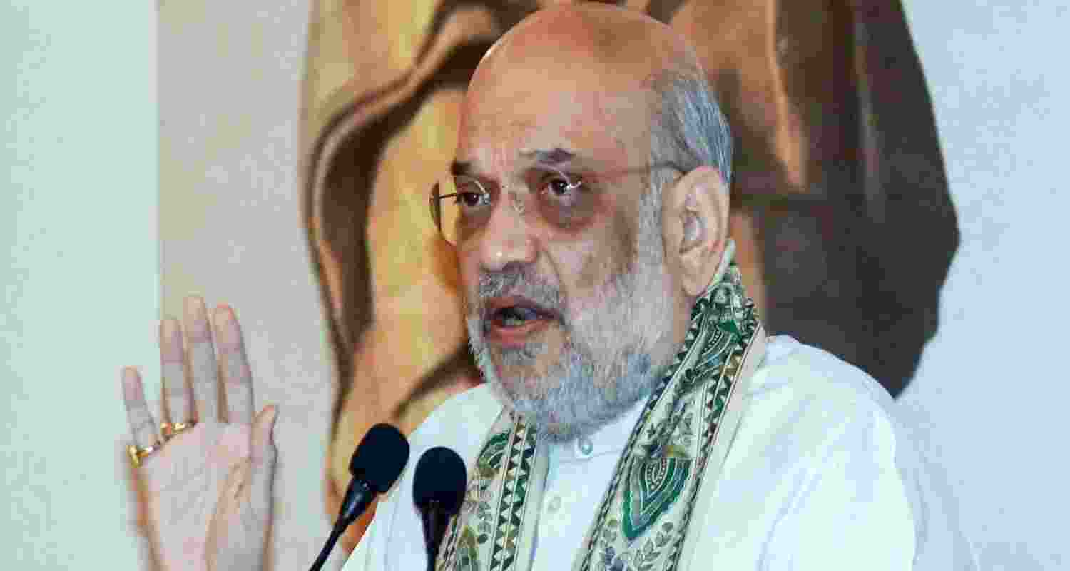 Union Home Minister Amit Shah. Union Home Minister Amit Shah.