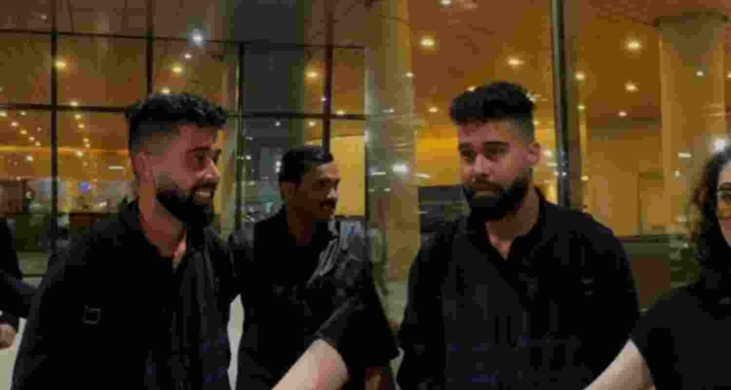 AP Dhillon arrives for Brownprint India Tour, he will be in the country till December. AP Dhillon arrives for Brownprint India Tour, he will be in the country till December.