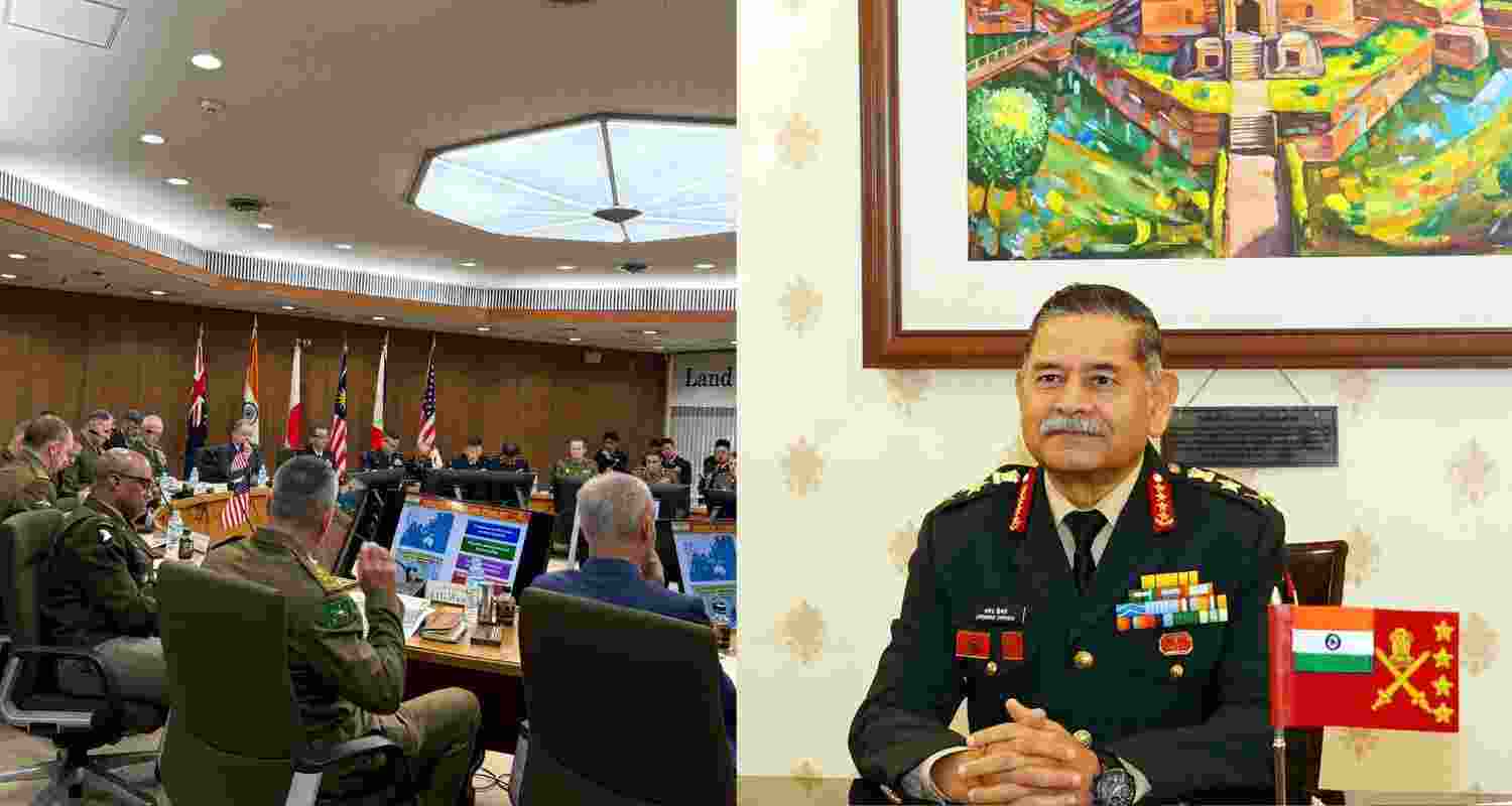 Army Chief Gen Upendra Dwivedi outlines IKIGAI framework at Indo-Pacific Land Forces Summit. Army Chief Gen Upendra Dwivedi outlines IKIGAI framework at Indo-Pacific Land Forces Summit.