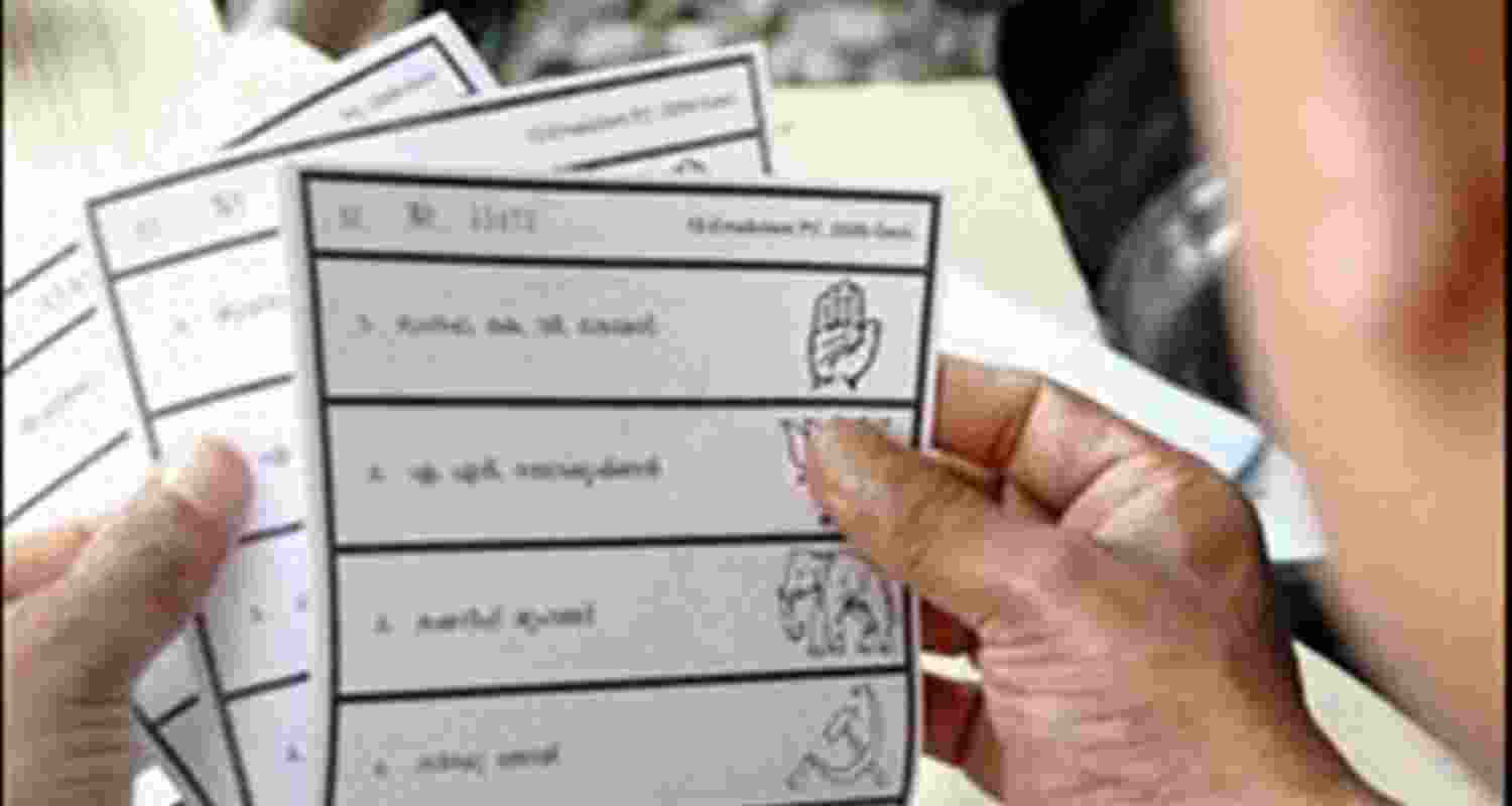 Ballot papers to be used in Jharkhand Municipal polls Ballot papers to be used in Jharkhand Municipal polls