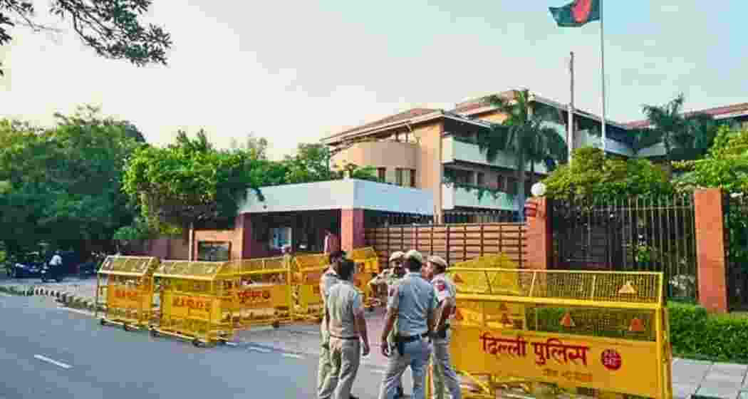 A file photo of the Bangladesh High Commission in New Delhi. (PTI) A file photo of the Bangladesh High Commission in New Delhi. (PTI)