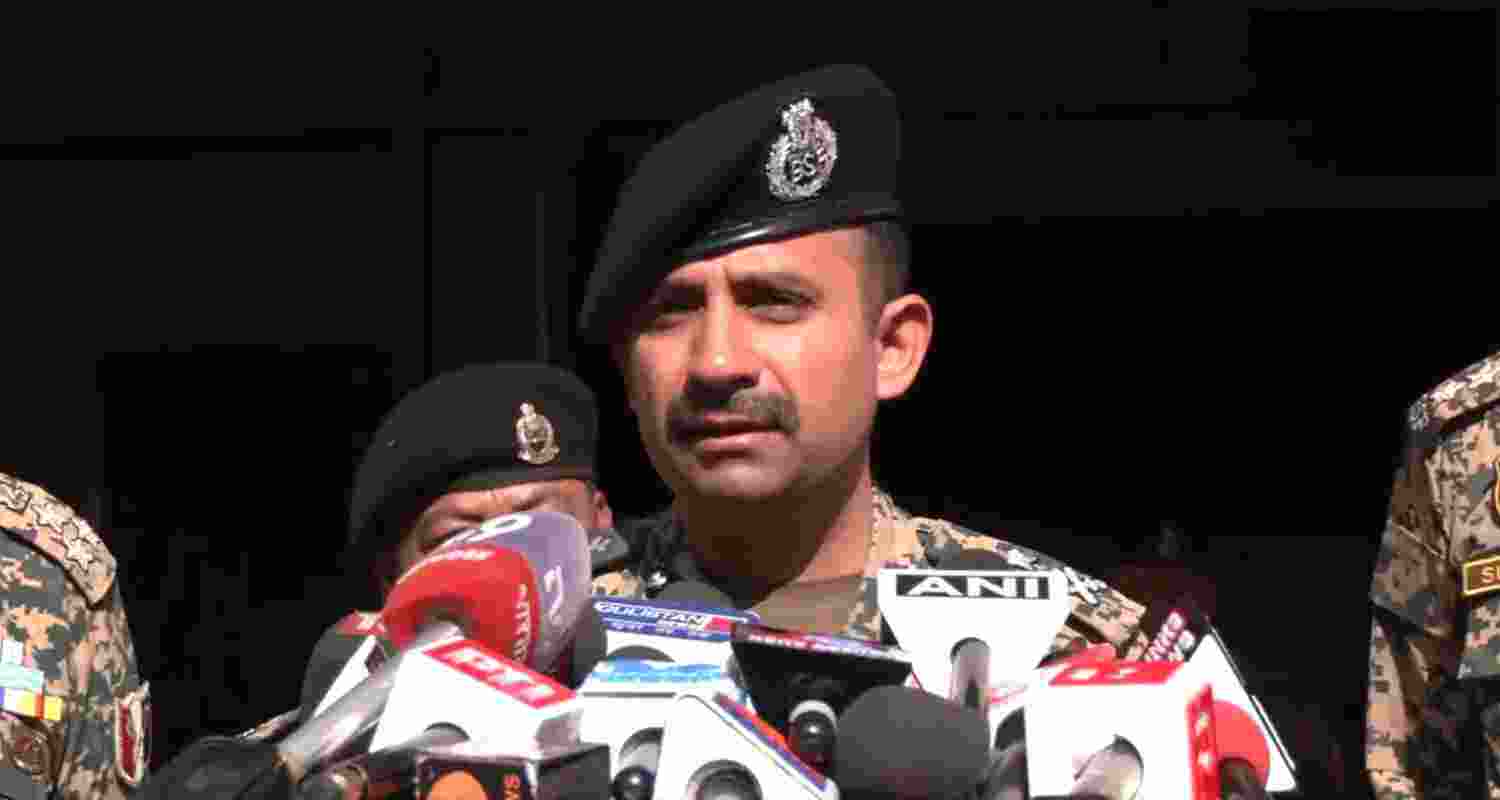 IG, BSF Jammu Frontier, J&K Shashank Anand. IG, BSF Jammu Frontier, J&K Shashank Anand.