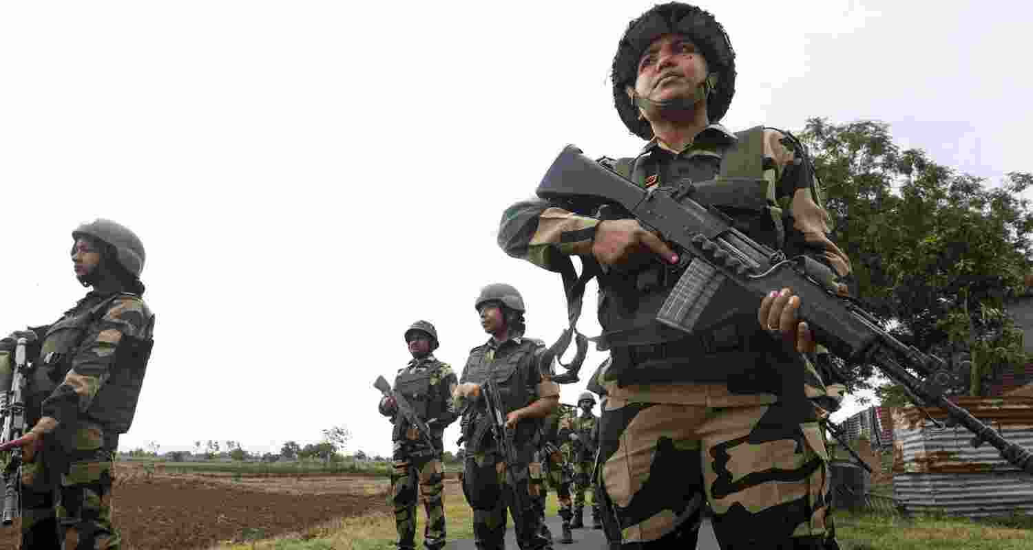 BSF IG Charu Dhwaj Aggarwal praised women personnel for their courage during Operation Sindoor. BSF IG Charu Dhwaj Aggarwal praised women personnel for their courage during Operation Sindoor.