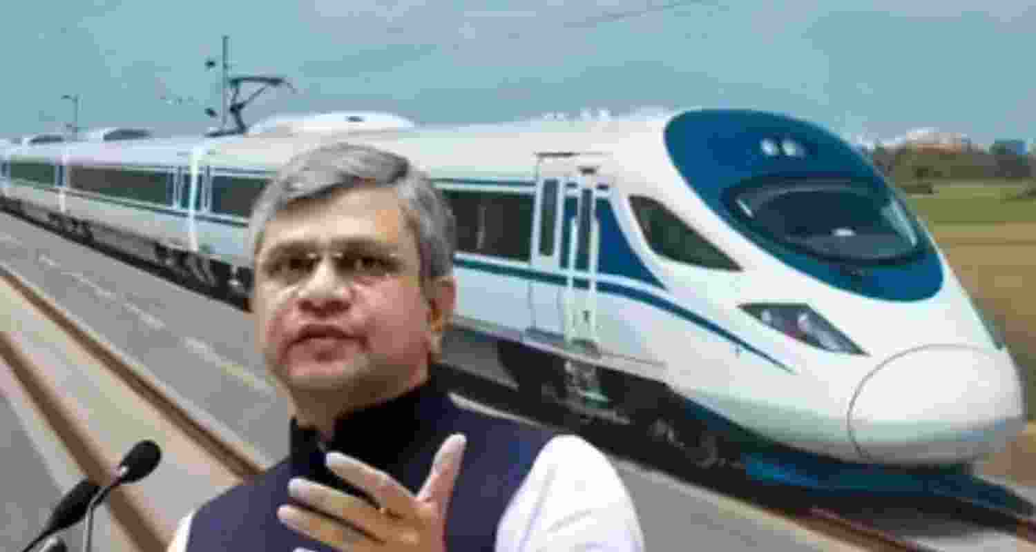 Railway Minister Ashwini Vaishnaw said the first section would be opened from Surat to Bilimora. Railway Minister Ashwini Vaishnaw said the first section would be opened from Surat to Bilimora.