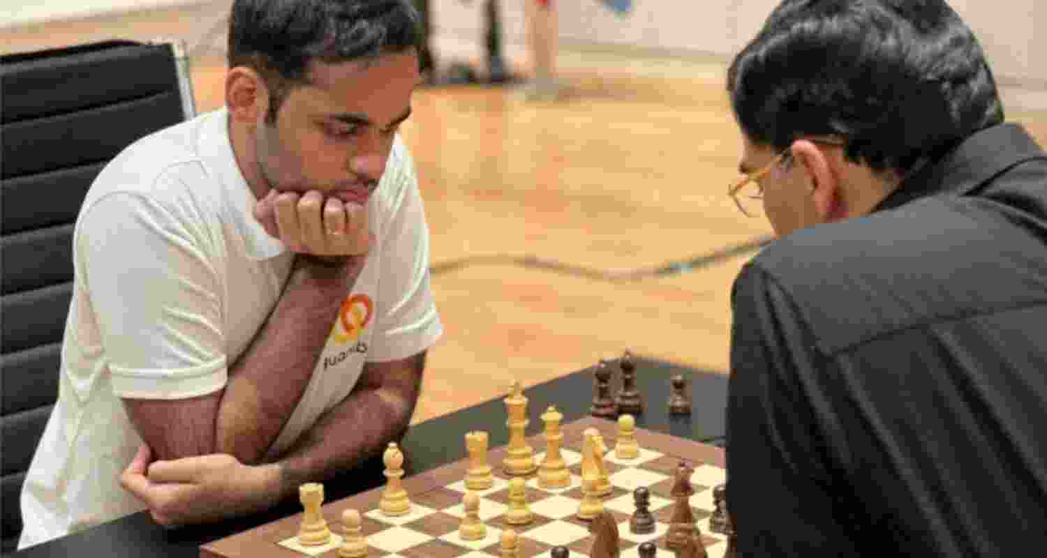 Grandmaster Arjun Erigaisi defeated five-time world champion Viswanathan Anand. Grandmaster Arjun Erigaisi defeated five-time world champion Viswanathan Anand.