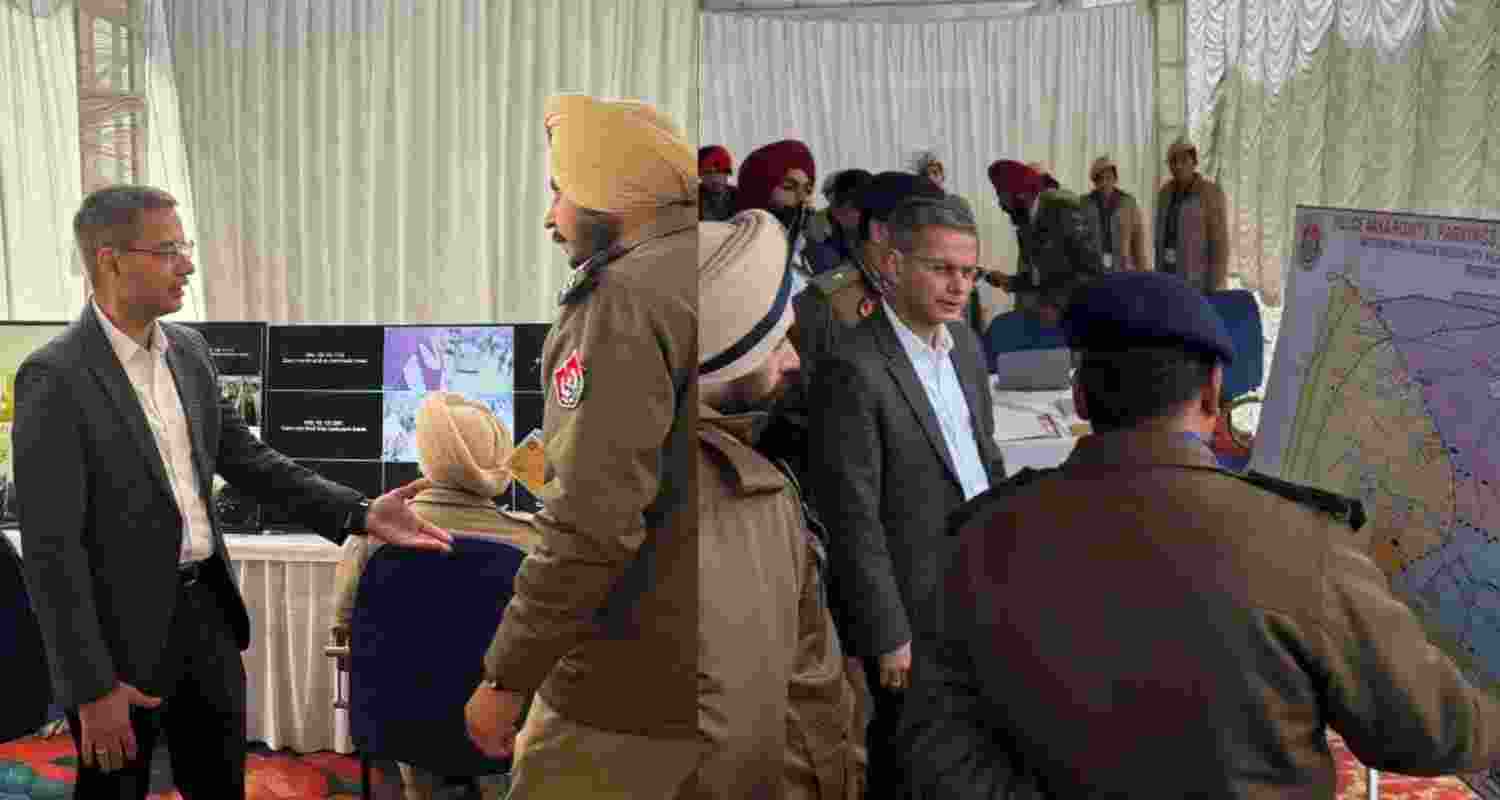 Punjab DGP Gaurav Yadav reviewed security and traffic arrangements for the three-day Shaheedi Sabha at Fatehgarh Sahib. Punjab DGP Gaurav Yadav reviewed security and traffic arrangements for the three-day Shaheedi Sabha at Fatehgarh Sahib.