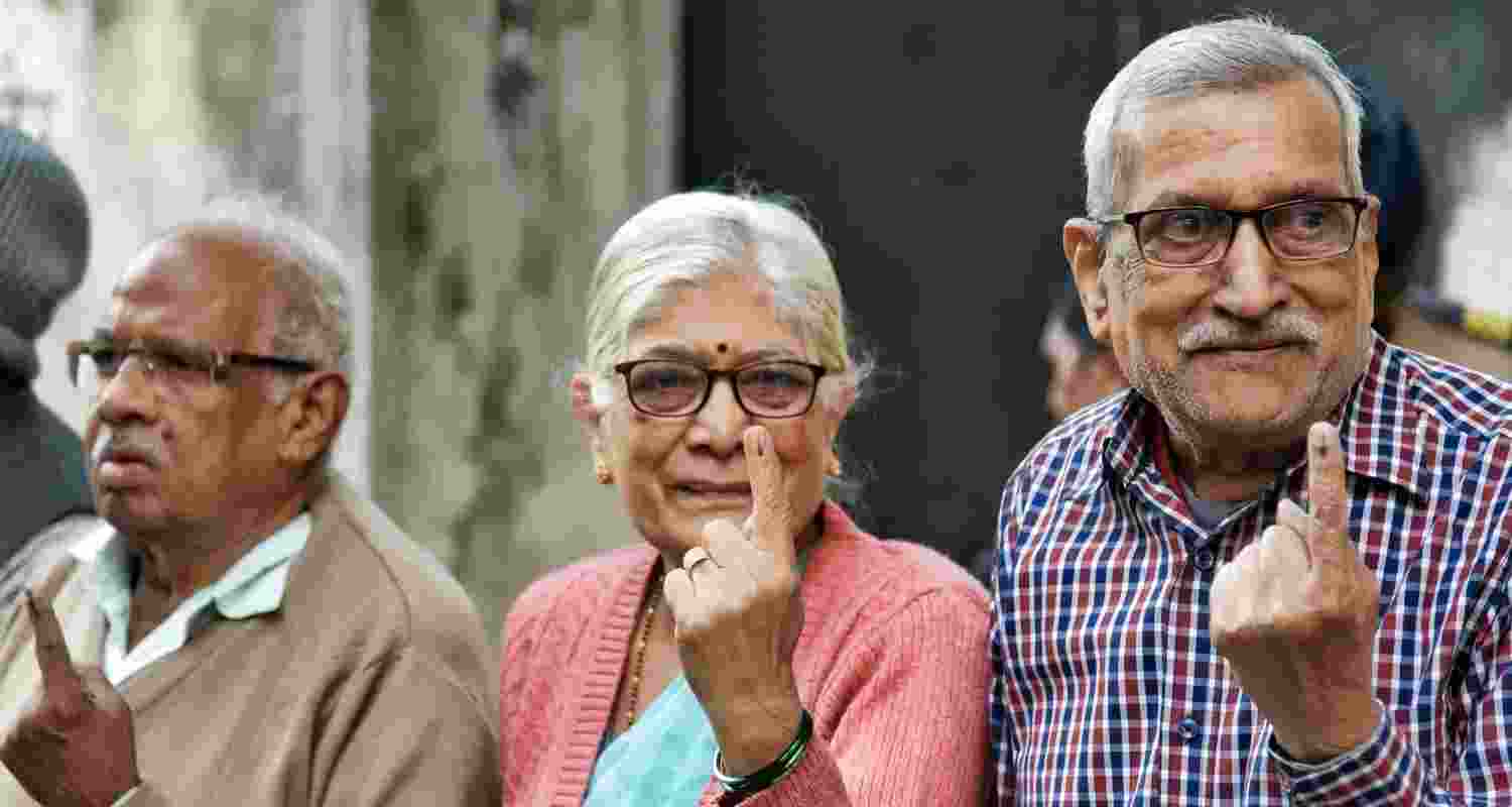 BMC and 28 other municipal corporations in Maharashtra went to polls on January 15, although the voter turnout in the first two hours of voting was rather dismal at 6.98 per cent for the BMC elections BMC and 28 other municipal corporations in Maharashtra went to polls on January 15, although the voter turnout in the first two hours of voting was rather dismal at 6.98 per cent for the BMC elections