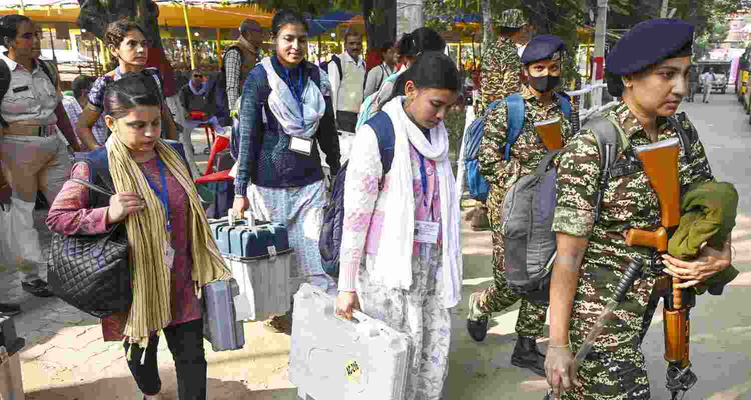 The 2025 Bihar polls have been the “most gender-inclusive” election since Independence, Bhandari said. The 2025 Bihar polls have been the “most gender-inclusive” election since Independence, Bhandari said.