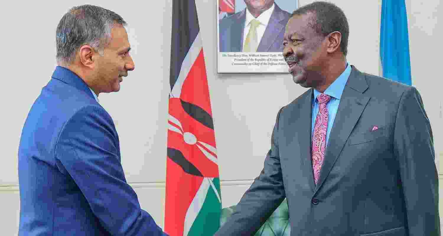 Meanwhile, Mudavadi also shared a post on X, sating Kenya and India share a “century-long bond anchored in brotherhood, shared values, and mutual interests”. Meanwhile, Mudavadi also shared a post on X, sating Kenya and India share a “century-long bond anchored in brotherhood, shared values, and mutual interests”.