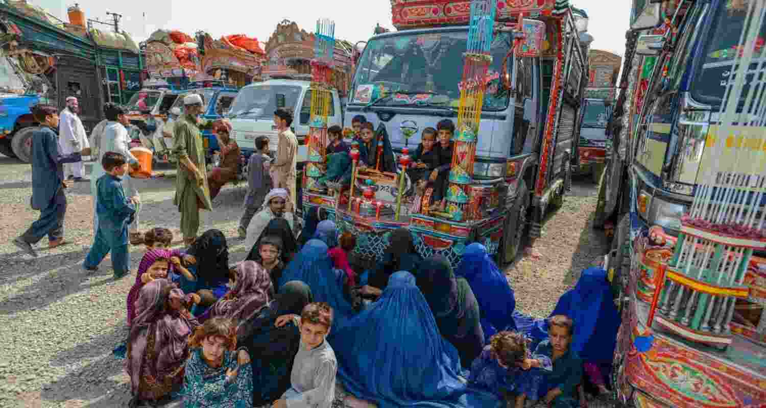 Millions of refugees from across the border had crossed into Pakistan after the Soviet invasion of Afghanistan in 1979 Millions of refugees from across the border had crossed into Pakistan after the Soviet invasion of Afghanistan in 1979